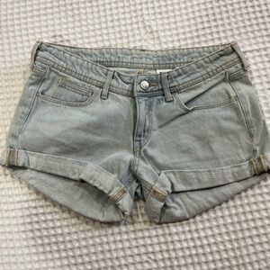 H&M Light Wash Jean Shorts
